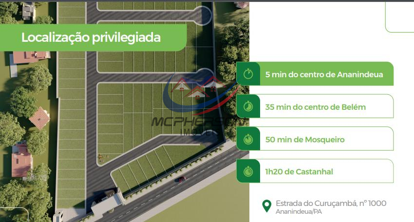  - Lote em Condomínio Fechado para Venda em Ananindeua, Curuçambá