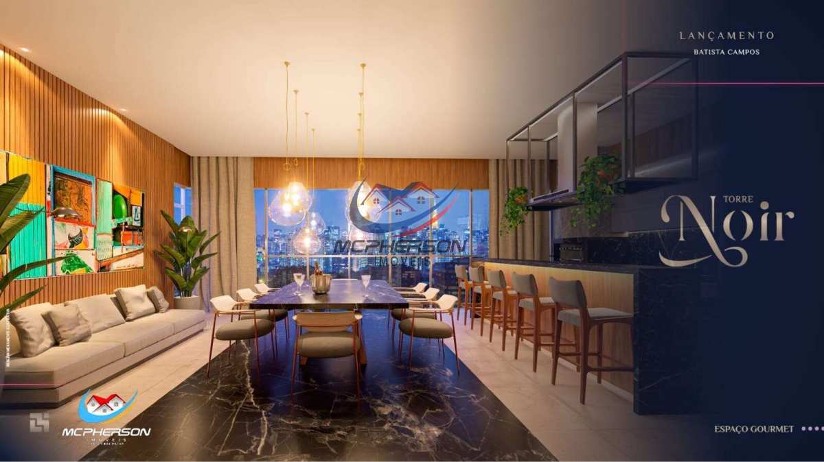 Apartamento de luxo à venda com 3 quartos, 138m² - Batista Campos,Belém