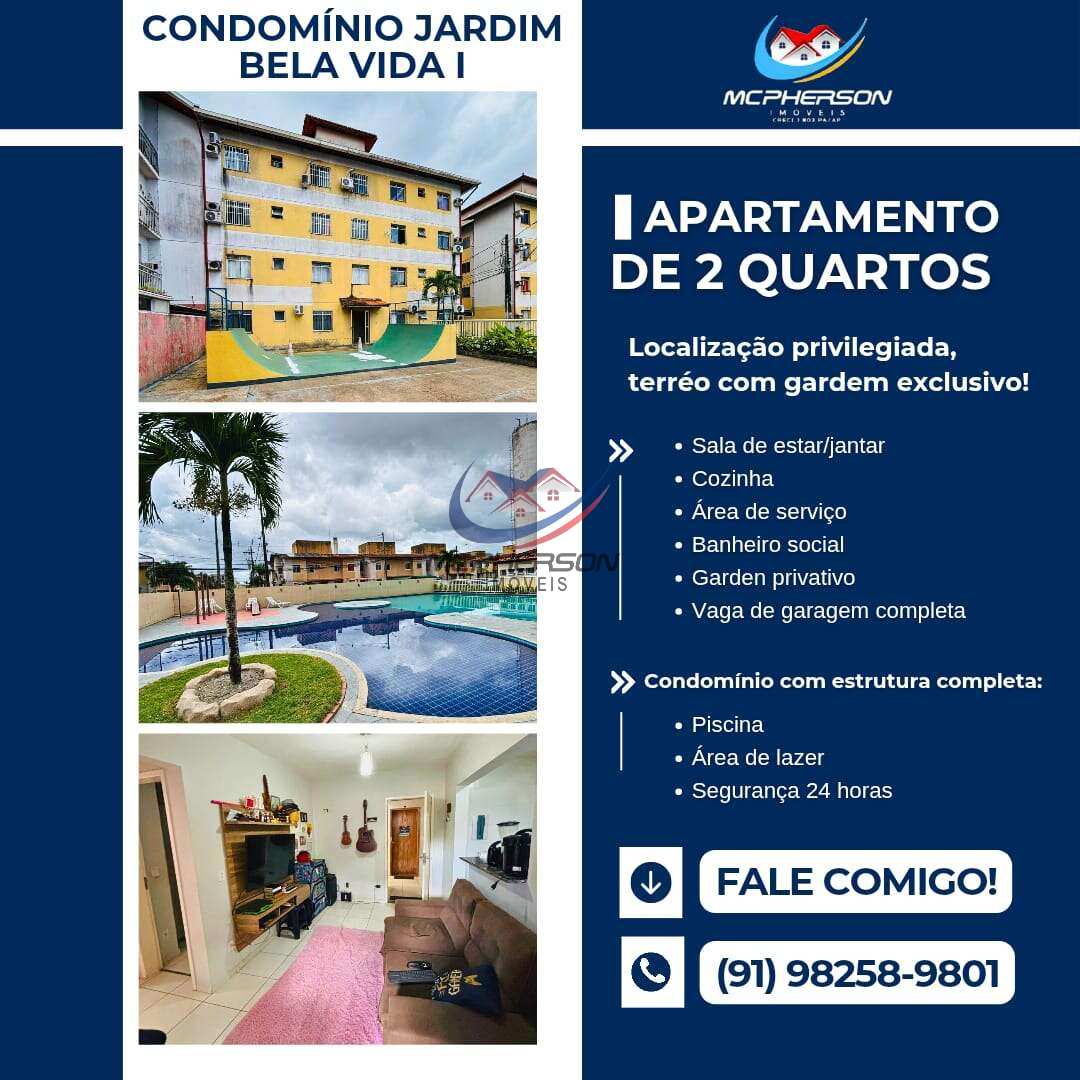Apartamento à venda com 2 quartos - Tapanã (Icoaraci),Belém
