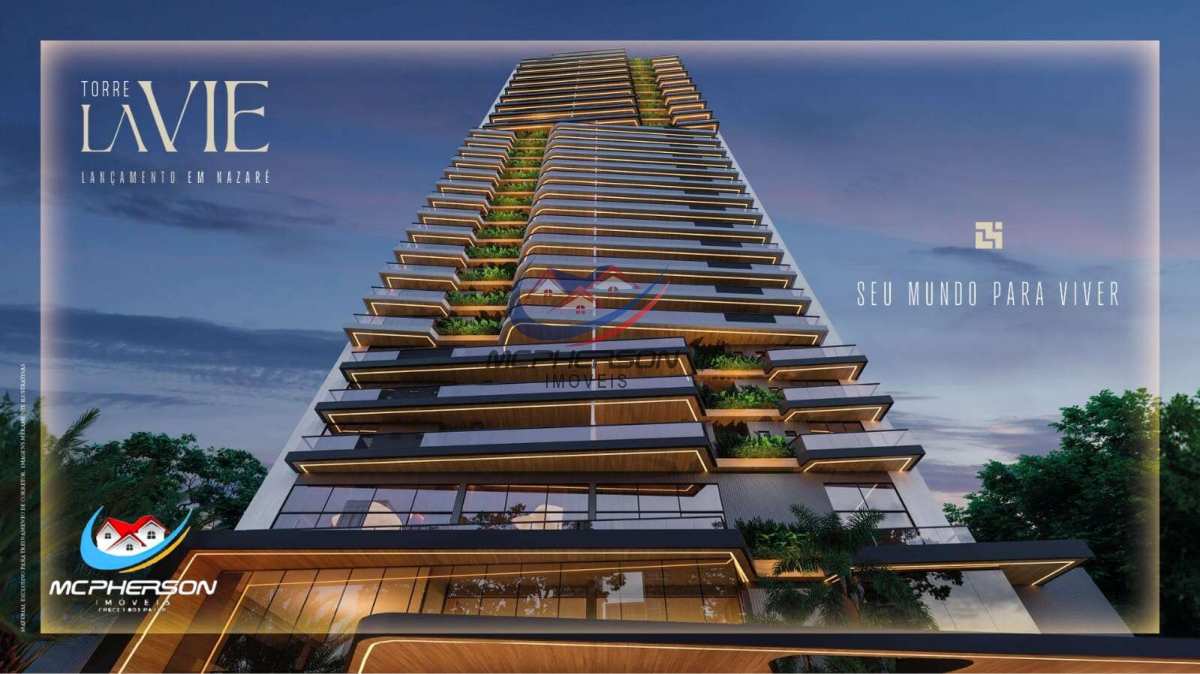 Apartamento de luxo à venda com 3 quartos, 188m² - Nazaré,Belém