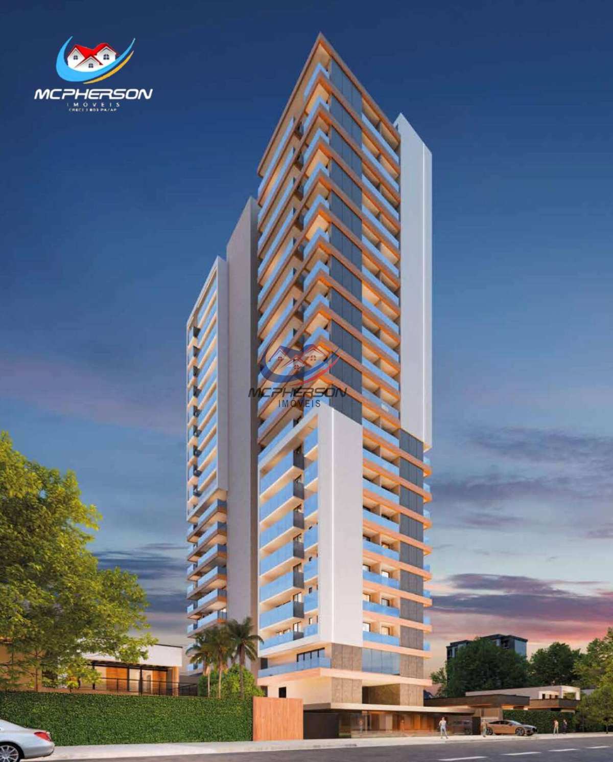 Apartamento de luxo à venda com 3 quartos, 85m² - Pedreira,Belém