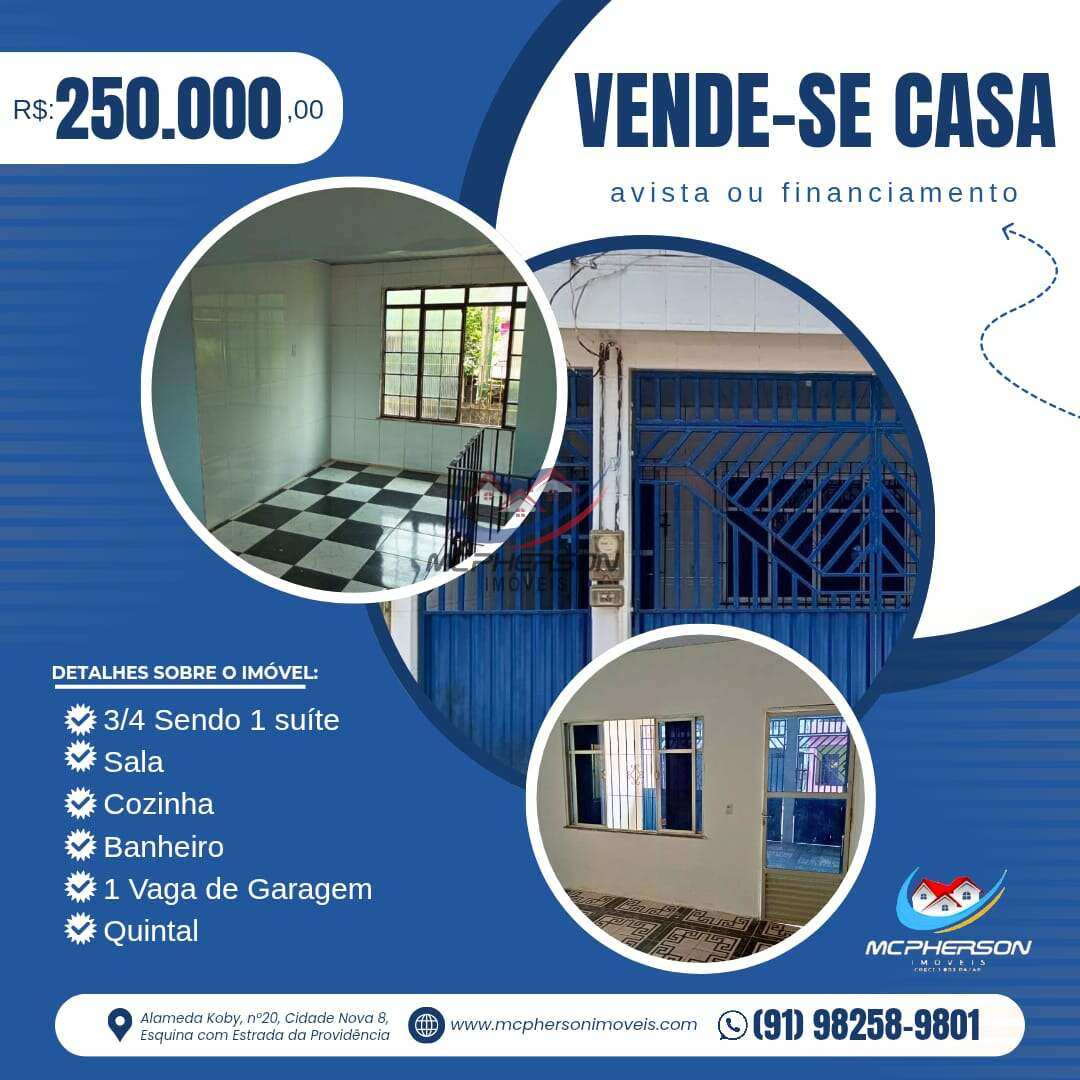 Casa à venda com 3 quartos - Cidade Nova,Ananindeua