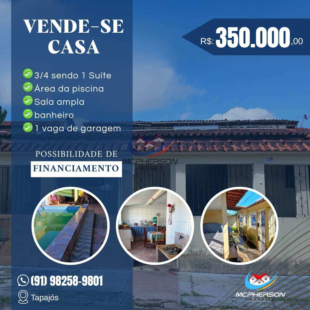 Casa à venda com 3 quartos - Coqueiro,Belém