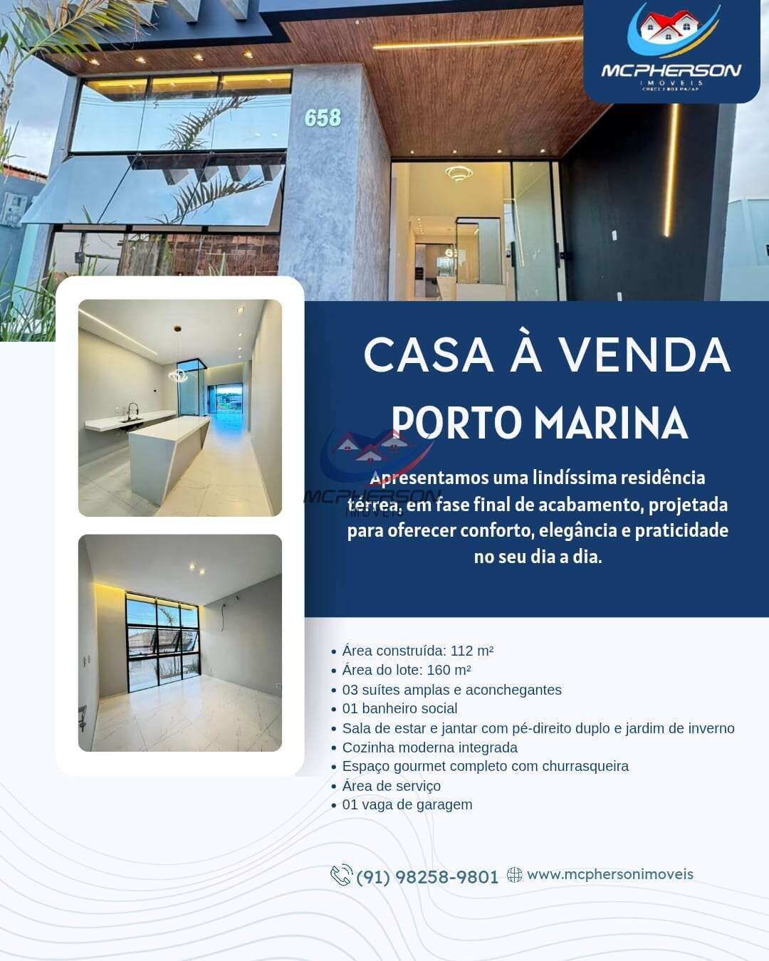 Casa Alto Padrão à venda com 3 quartos, 112m² - Centro,Ananindeua