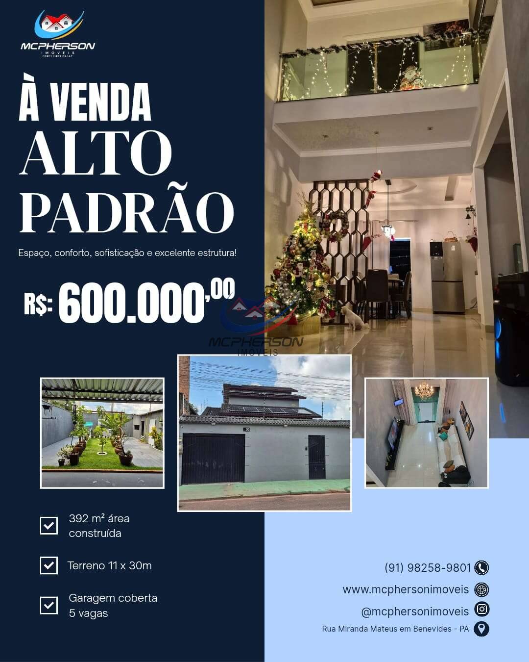 Casa à venda com 3 quartos, 296m² - centro,Benevides