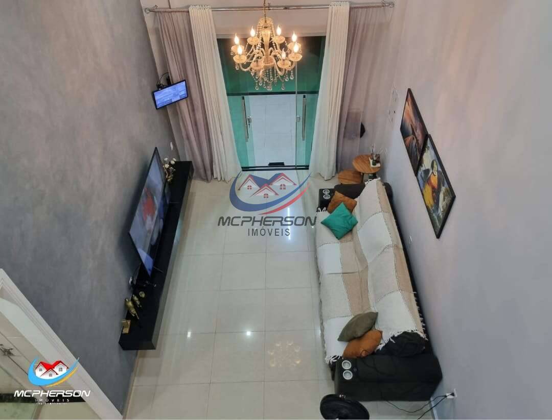  - Casa belíssima alto padrão em Benevides com pé direito 6 m,  varanda gourmet e 2 vagas.
