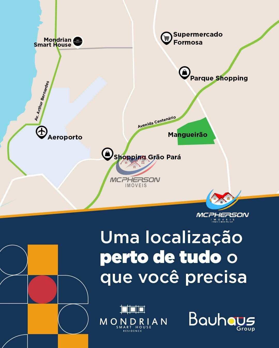  - Casa de condomínio à venda, no Condomínio Mondrian Smart House em Belém, Pratinha (Icoaraci)