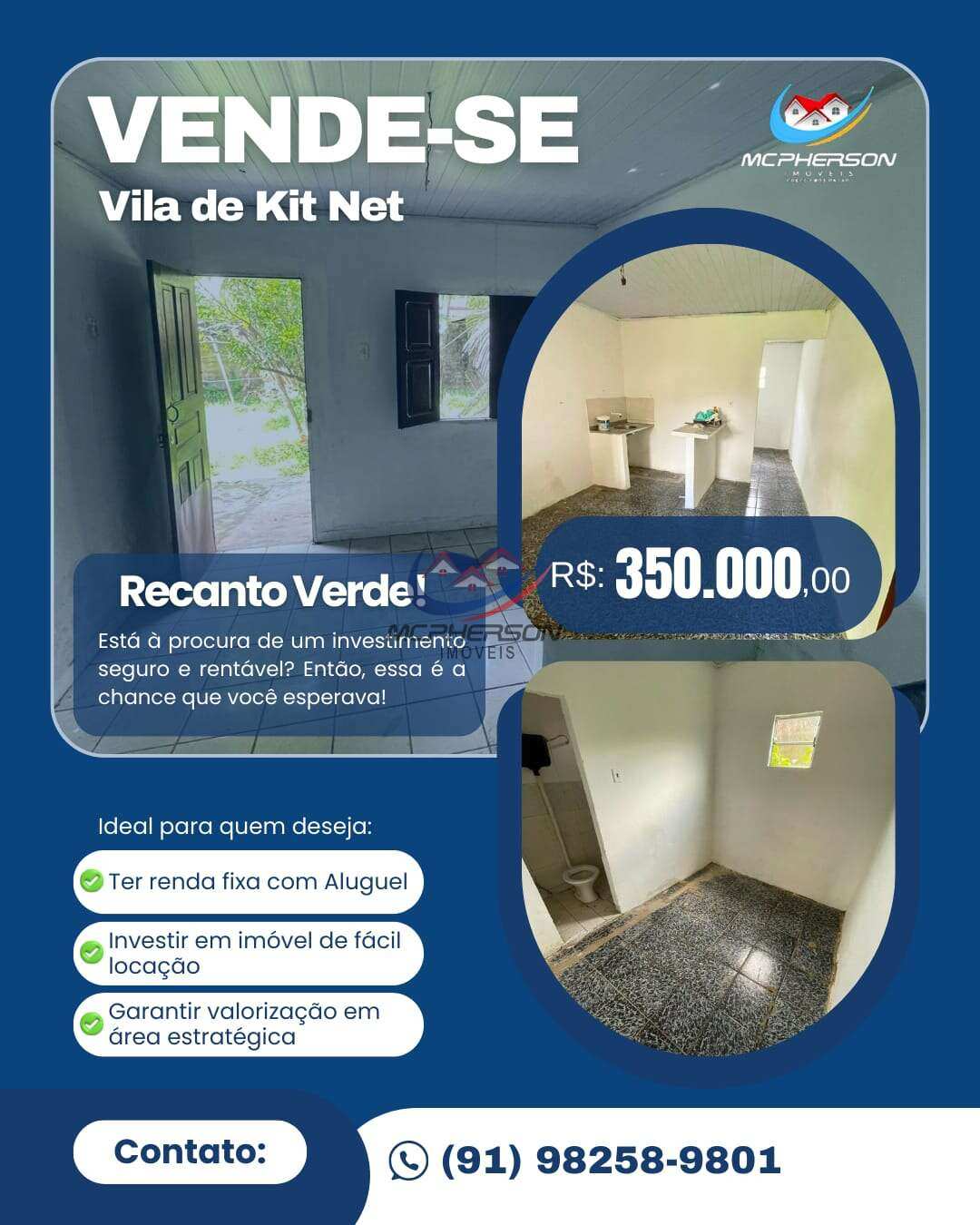 Casa de vila à venda - Icoaraci,Belém