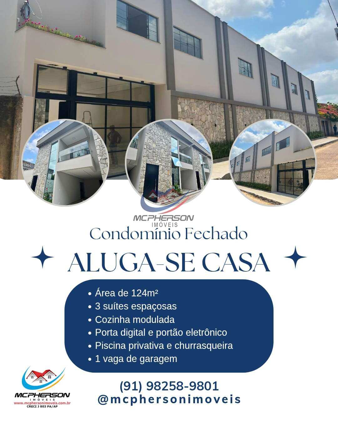 Casa para alugar com 3 quartos - Parque Verde,Belém