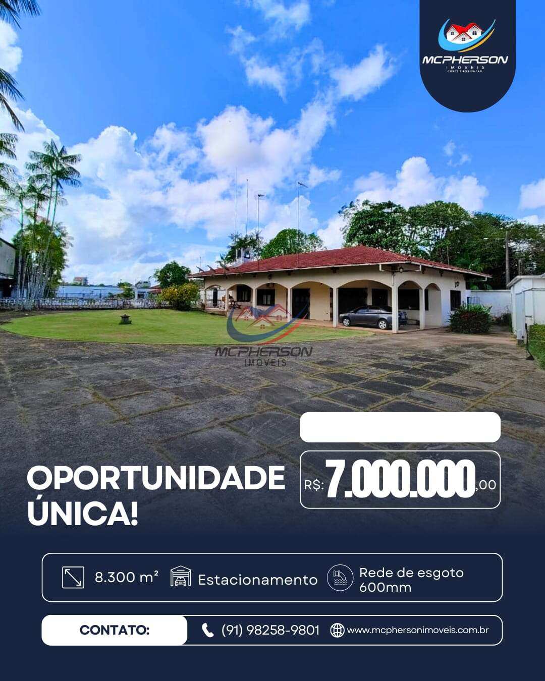 Fazenda à venda em Ananindeua, Levilândia, 8.300m² - Mcpherson Imóveis