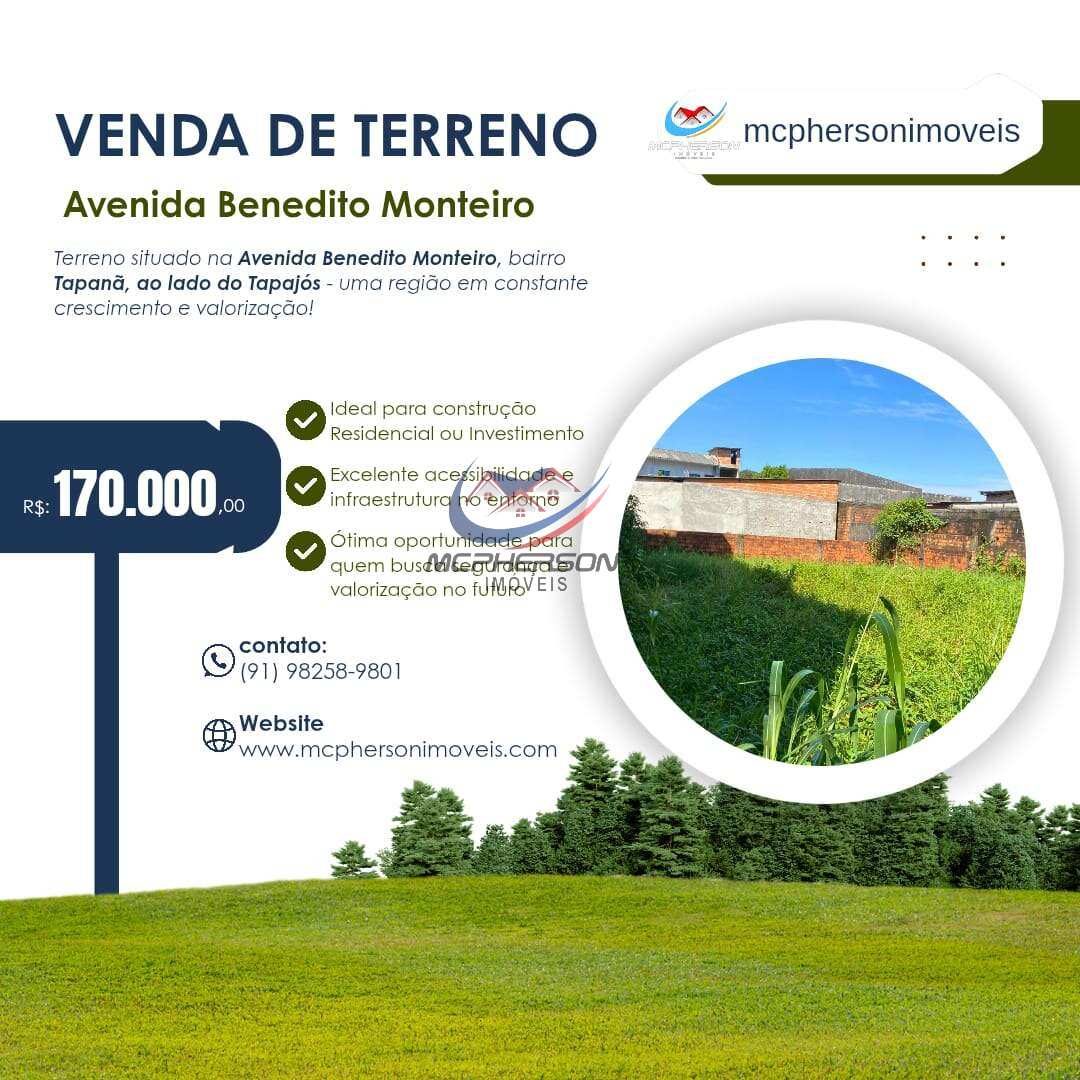 Lote à venda em Belém, Avenida Benedito Monteiro - Mcpherson Imóveis