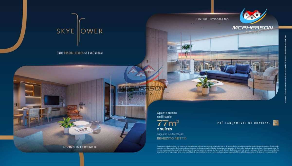 Studio à venda com 1 quarto, 39,23m² - Umarizal,Belém